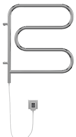 Электро 25 F-обр 600х600 поворотный Полотенцесушитель TERMINUS Орск - фото 2