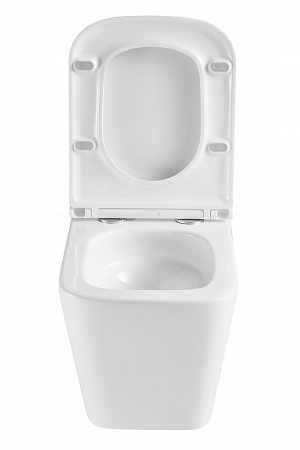 Подвесной унитаз безободковый Terminus Ватикан Monolit 490х340 белый Орск - фото 7